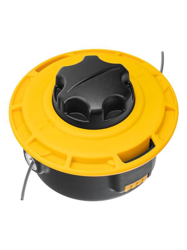 Катушка триммер. полуавтомат. легкая заправка гайка М10 М10 М8, лев.,шаг 1,0 1,25мм// Denzel