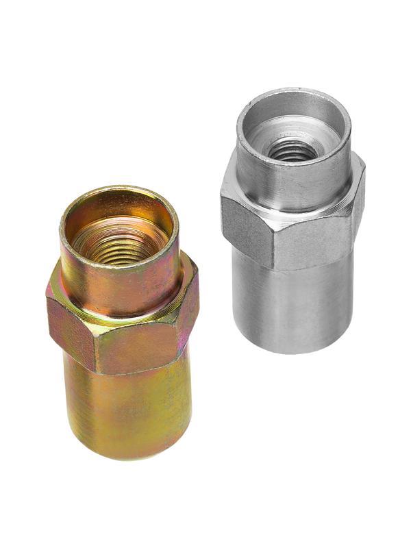 Катушка триммер. полуавтомат. легкая заправка гайка М10 М10 М8, лев.,шаг 1,0 1,25мм// Denzel