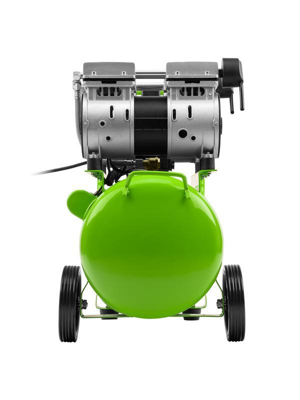 Компрессор безмаслянный малошумный МБ 2000/50, 2000 Вт, 50л, 300 л/мин// Сибртех