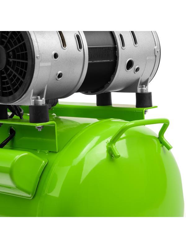 Компрессор безмаслянный малошумный МБ 2000/50, 2000 Вт, 50л, 300 л/мин// Сибртех