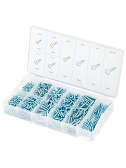 Набор саморезов по металлу, 750 шт Сибртех