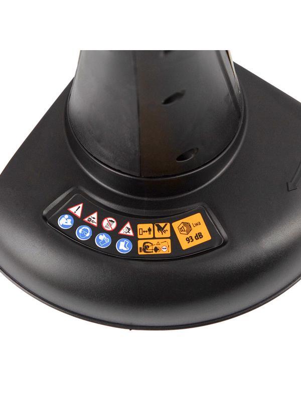 Триммер электрический TE-350, 350 Вт, 260 мм, катушка полуавтомат// Denzel