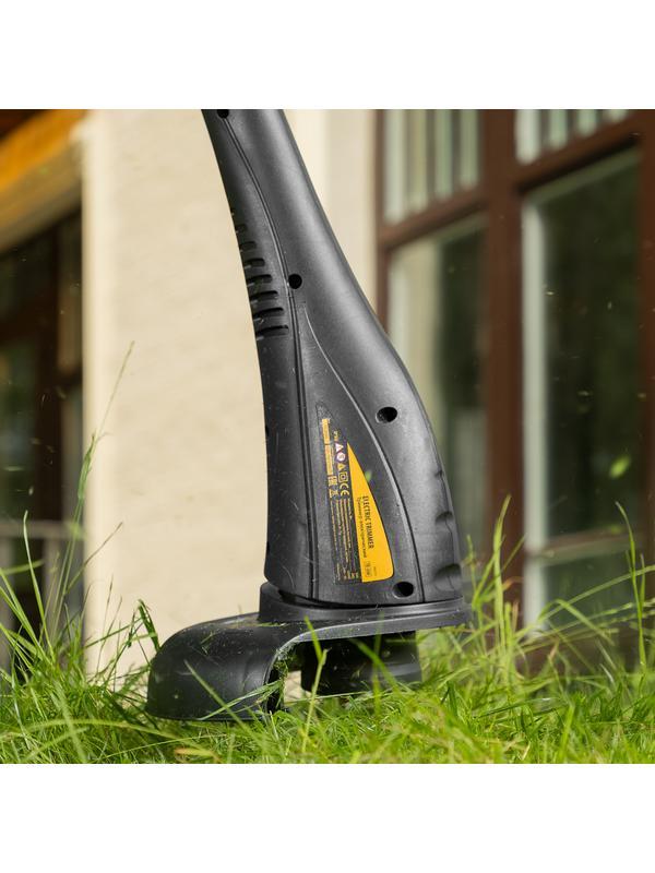 Триммер электрический TE-350, 350 Вт, 260 мм, катушка полуавтомат// Denzel