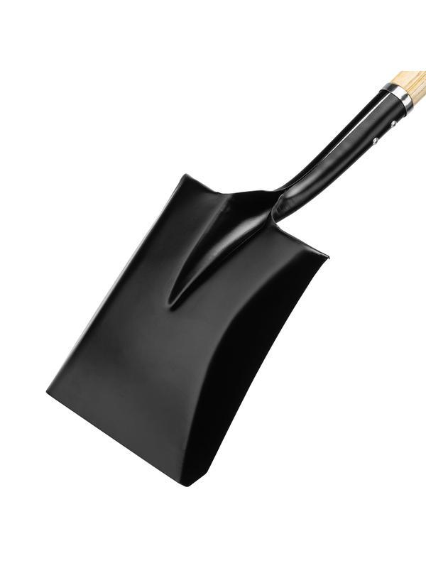 Лопата совковая, 230х285х1500 мм, деревянный лакированный черенок, LUXE Palisad