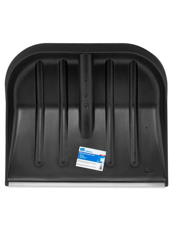 Лопата для уборки снега пластиковая, 465 х 415 мм, без черенка, Россия, Сибртех