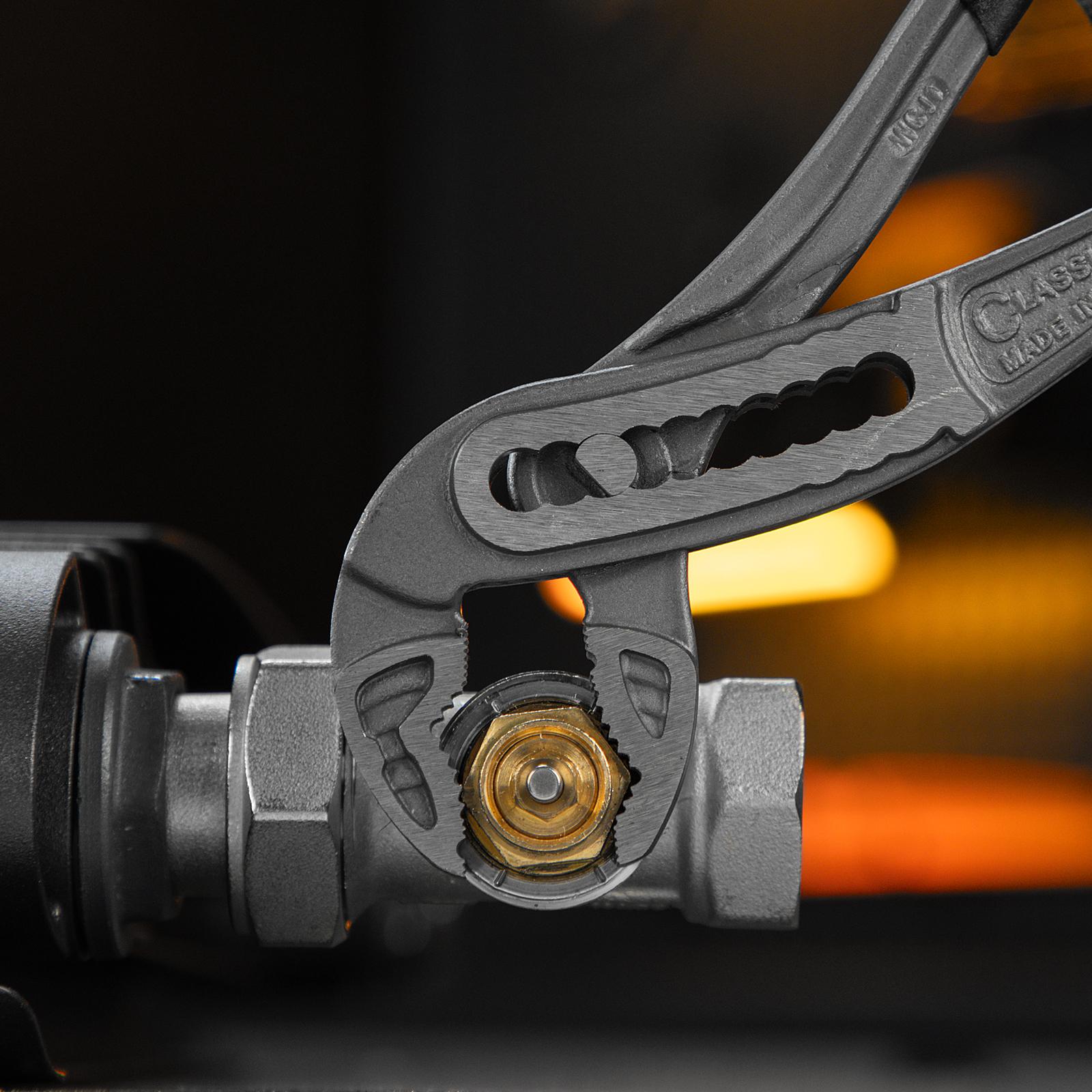 Клещи переставные, обливные рукоятки, 240 мм Denzel