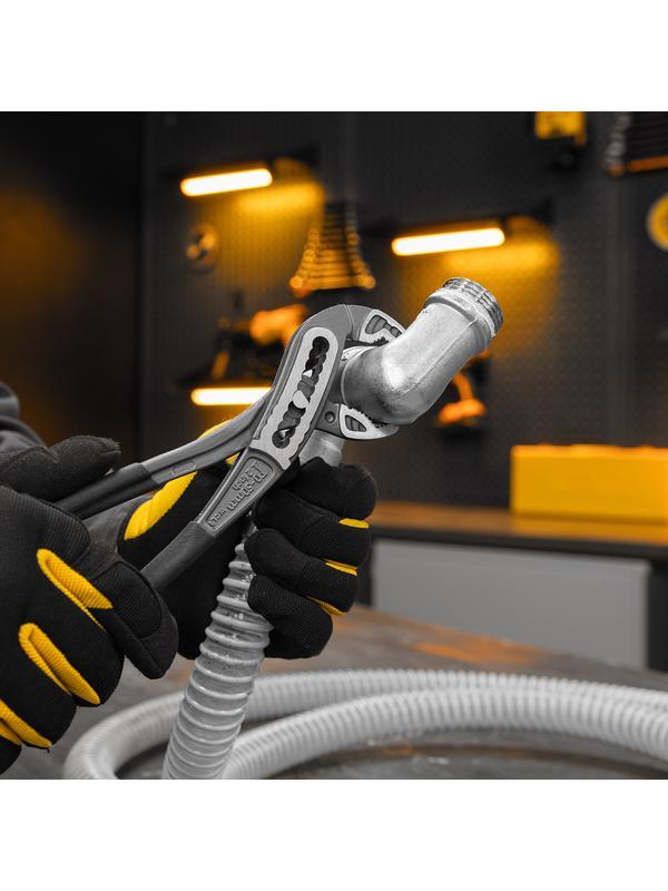 Клещи переставные, обливные рукоятки, 240 мм Denzel