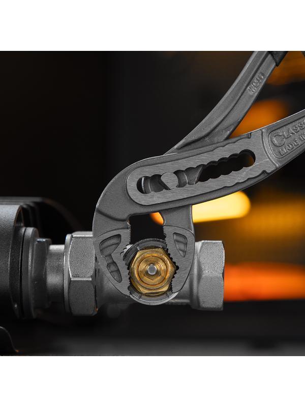 Клещи переставные, обливные рукоятки, 240 мм Denzel