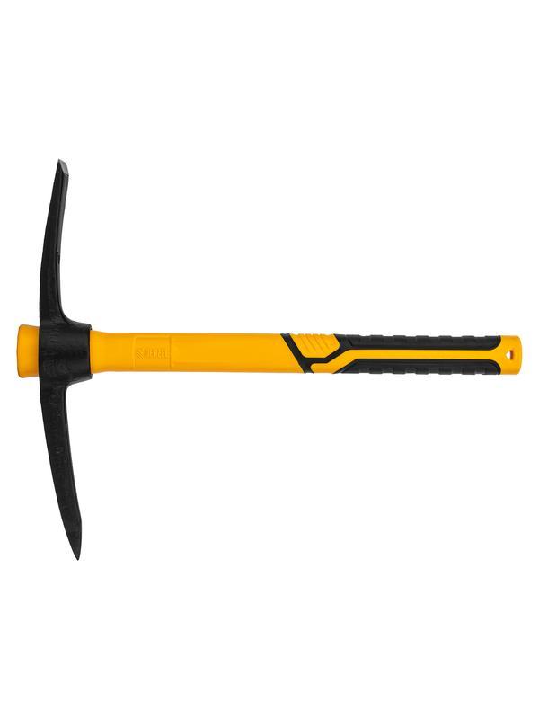 Кирка 700 г, фибергласовая обрезиненная рукоятка 385 мм// Denzel