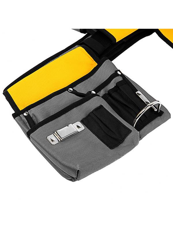 Пояс монтажника, сумки поясные, кобура для шуруповерта// Denzel