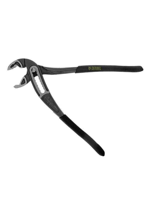 Клещи переставные, обливные рукоятки, 180 мм Denzel