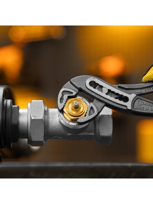 Клещи переставные, обливные рукоятки, 180 мм Denzel