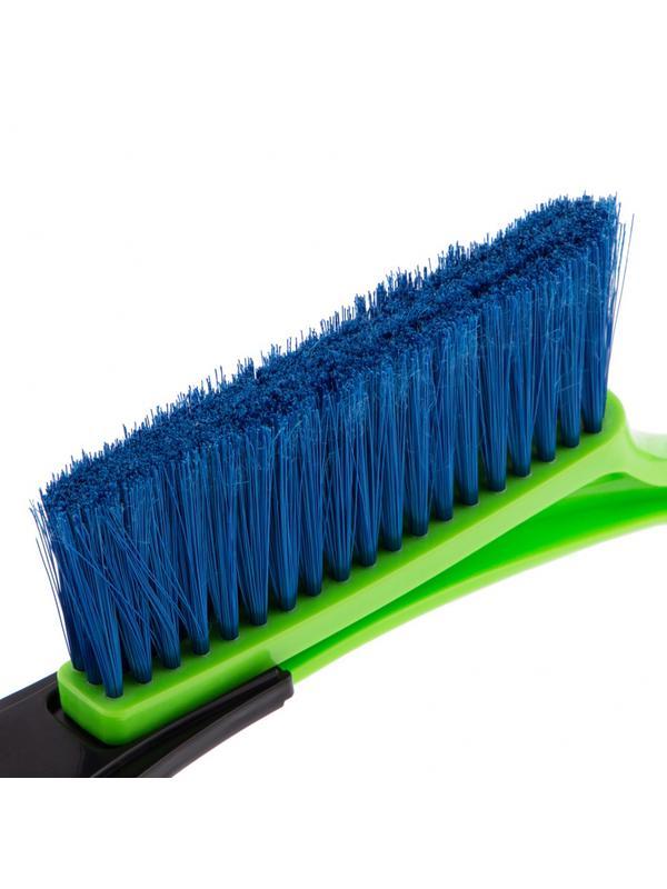 Щетка-сметка для снега со съемным скребком, мягкая рукоятка, 540 мм Сибртех