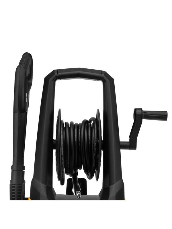 Моечная машина высокого давления R-170D, 2000 Вт, 170 бар, 360 л/ч, с барабаном// Denzel