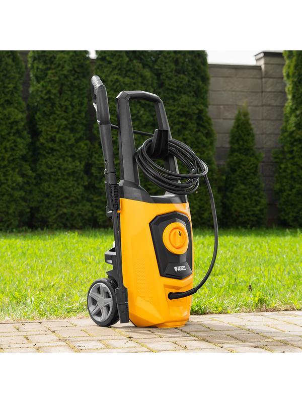 Моечная машина высокого давления R-170D, 2000 Вт, 170 бар, 360 л/ч, с барабаном// Denzel