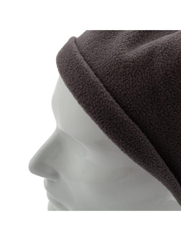 Шапка из флиса для взрослых, размер 58-59, серая Россия Сибртех