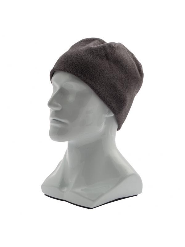 Шапка из флиса для взрослых, размер 58-59, серая Россия Сибртех
