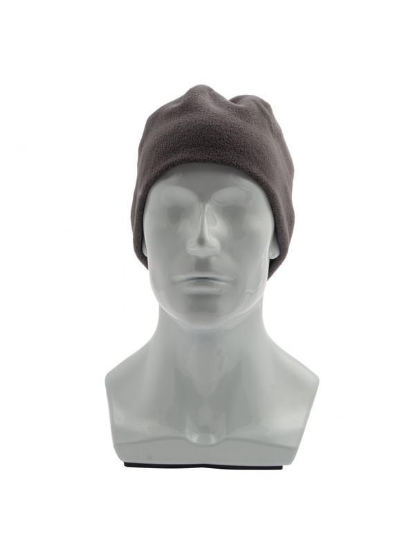 Шапка из флиса для взрослых, размер 58-59, серая Россия Сибртех