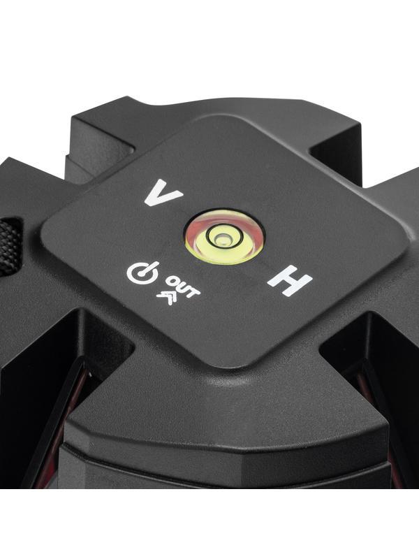 Лазерный уровень CRL-30G, 30 м, зеленый луч, акк. Li 2400 mah, резьба 5/8