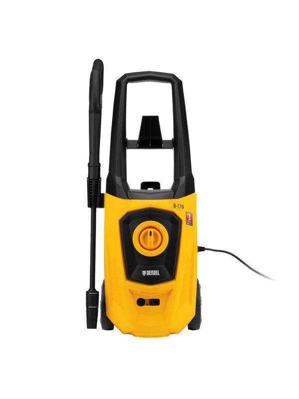 Моечная машина высокого давления R-170, 2000 Вт, 170 бар, 360 л/ч, колесная// Denzel