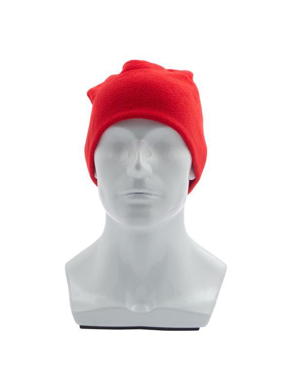 Шапка из флиса для взрослых, размер 56-57, красная Россия Сибртех