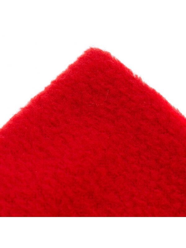 Шапка из флиса для взрослых, размер 56-57, красная Россия Сибртех