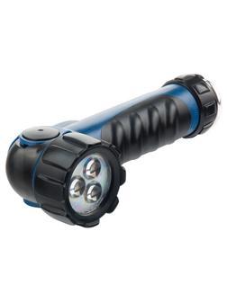 Фонарик светодиодный, противоударный, влагозащищенный, 3 ярких Led, 2 х LR20 Stern