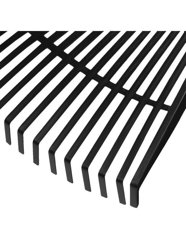 Грабли веерные пластиковые, 620 х 1750 мм, 27 плоских зубьев, алюминиевый черенок, Россия, Palisad