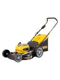 Газонокосилка аккумуляторная бесщеточная RLM450-36, Li-ion, 36 В, 4 Ач, 450 мм, травосборник 40 л Denzel