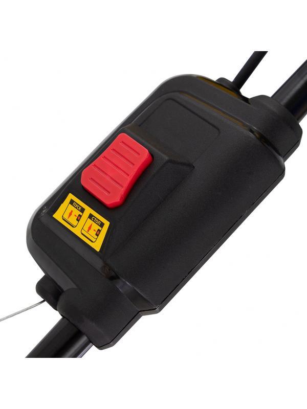 Газонокосилка аккумуляторная бесщеточная RLM450-36, Li-ion, 36 В, 4 Ач, 450 мм, травосборник 40 л Denzel