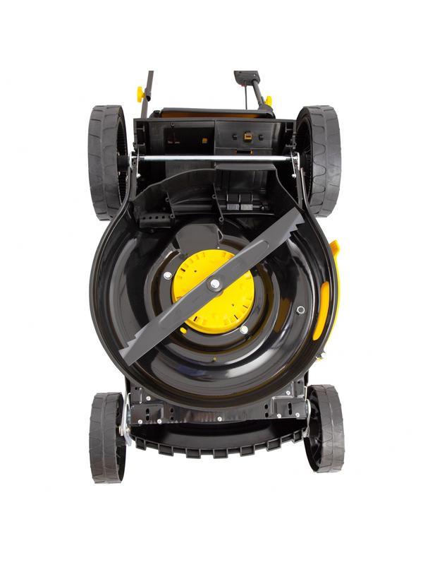 Газонокосилка аккумуляторная бесщеточная RLM450-36, Li-ion, 36 В, 4 Ач, 450 мм, травосборник 40 л Denzel