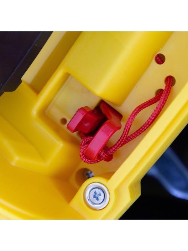 Газонокосилка аккумуляторная бесщеточная RLM450-36, Li-ion, 36 В, 4 Ач, 450 мм, травосборник 40 л Denzel