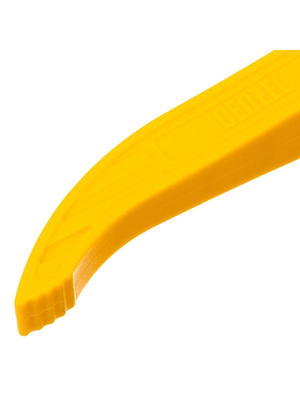 Струбцина клещеобразная, удлиненная 50 х 80 мм двухкомпонентные рукоятки Denzel