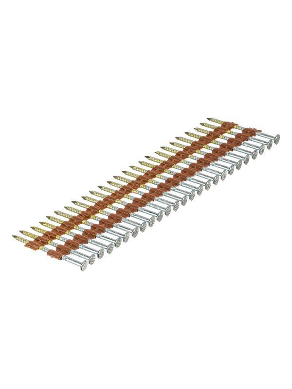 Гвозди для пнев. нейлера (оцинк.), длина - 50 мм, диам. - 2,9 мм, 2000 шт. Denzel