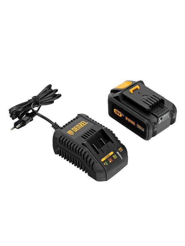 Пила сабельная аккумуляторная CRC-115, 18В Li-Ion Denzel