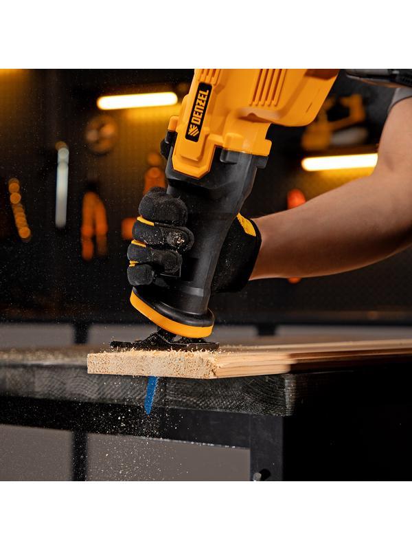 Пила сабельная аккумуляторная CRC-115, 18В Li-Ion Denzel