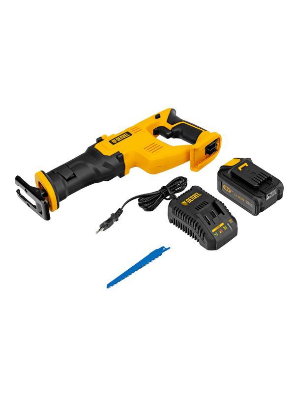 Пила сабельная аккумуляторная CRC-115, 18В Li-Ion Denzel