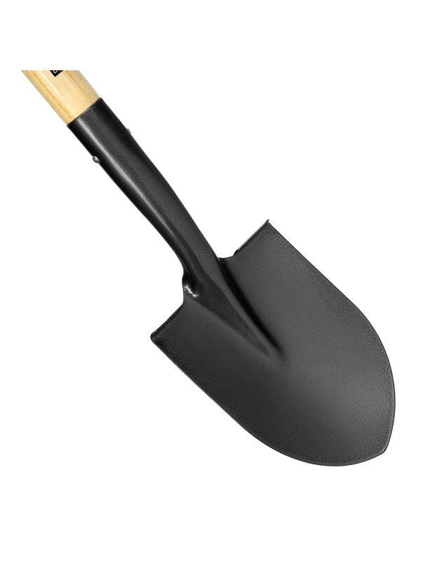 Лопата штыковая, 150х205х720 мм, деревянный лакированный черенок Palisad