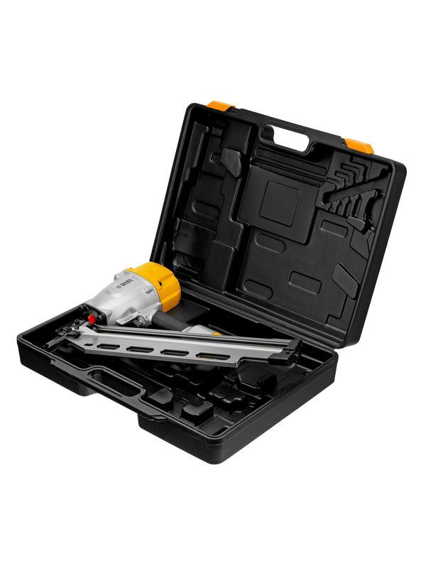 Нейлер пневматический PN2190 для гвоздей SN21 от 50 до 90 мм Denzel