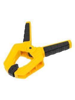 Струбцина клещеобразная, усиленная 50 х 35 мм, двухкомпонентные рукоятки Denzel