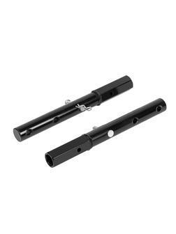 Удлинители осей шест. 23 мм / круг 30 мм, длина 290 мм, комплект 2 шт// Denzel