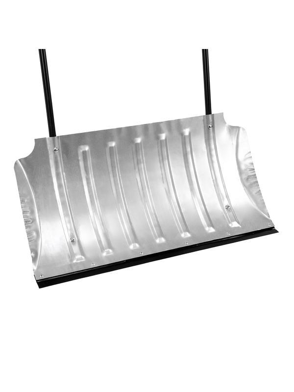 Движок для уборки снега оцинкованный, 735x385x1120 мм, стальная рукоятка, Россия Сибртех