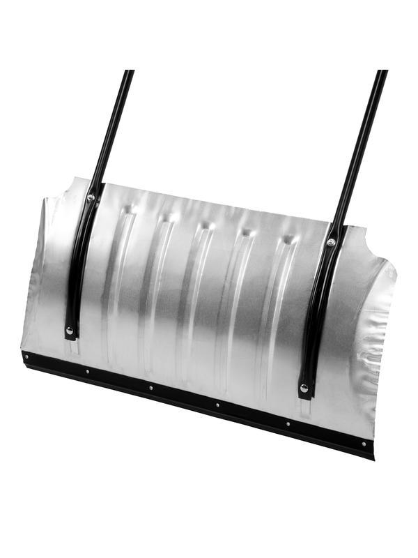 Движок для уборки снега оцинкованный, 735x385x1120 мм, стальная рукоятка, Россия Сибртех