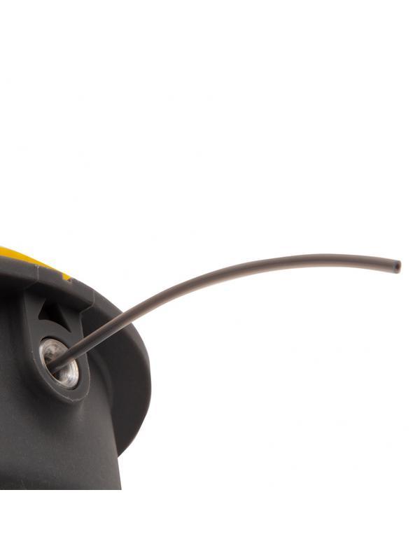 Катушка триммерная полуавтомат, быстрая заправка, шестигранник HEX х 15/6, болт 5/16 левый, М8 левый Denzel