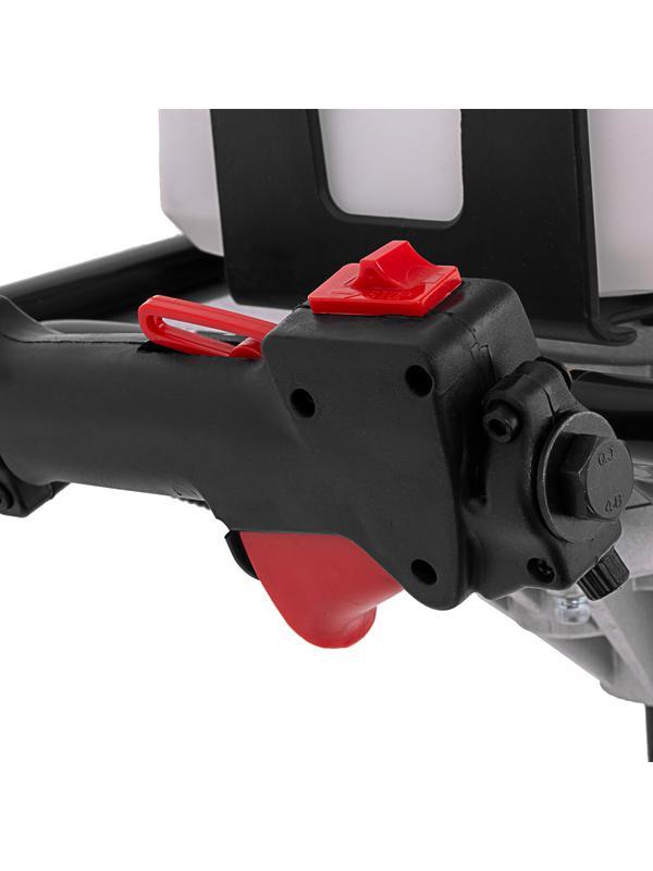 Мотобур DX-52, объём двигателя 52 см3, соединение 20 мм, без шнека Denzel