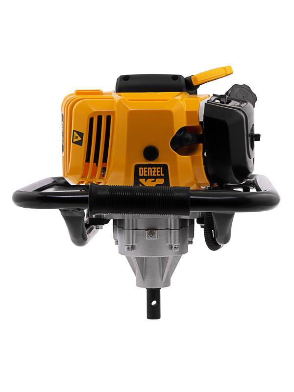 Мотобур DX-52, объём двигателя 52 см3, соединение 20 мм, без шнека Denzel