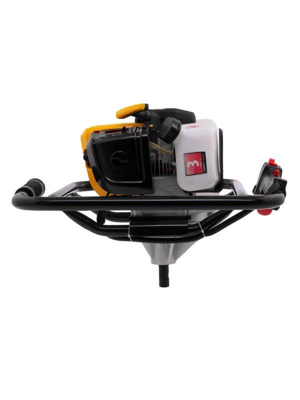 Мотобур DX-52, объём двигателя 52 см3, соединение 20 мм, без шнека Denzel