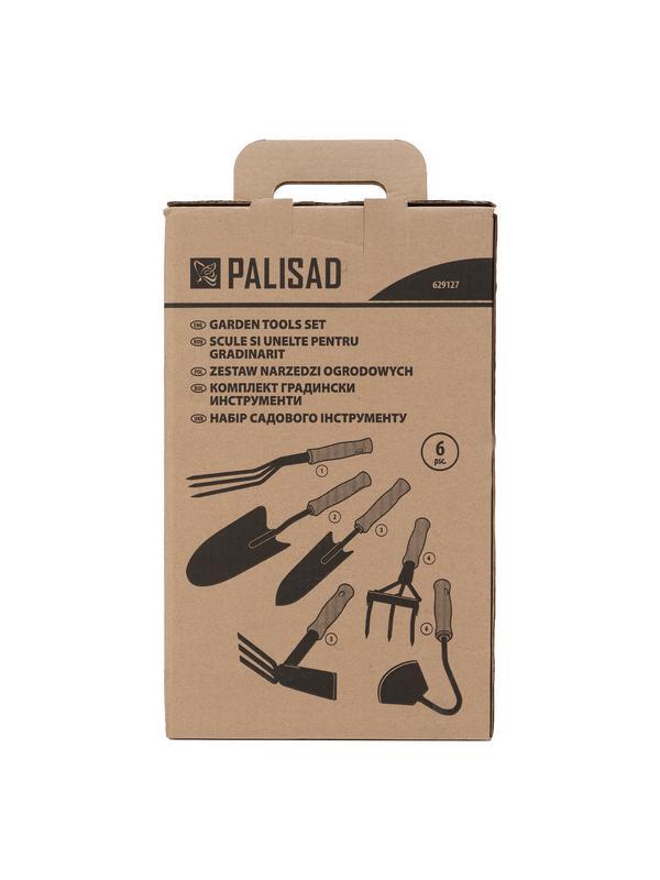 Набор садового инструмента, пластиковые рукоятки, 6 предметов Palisad