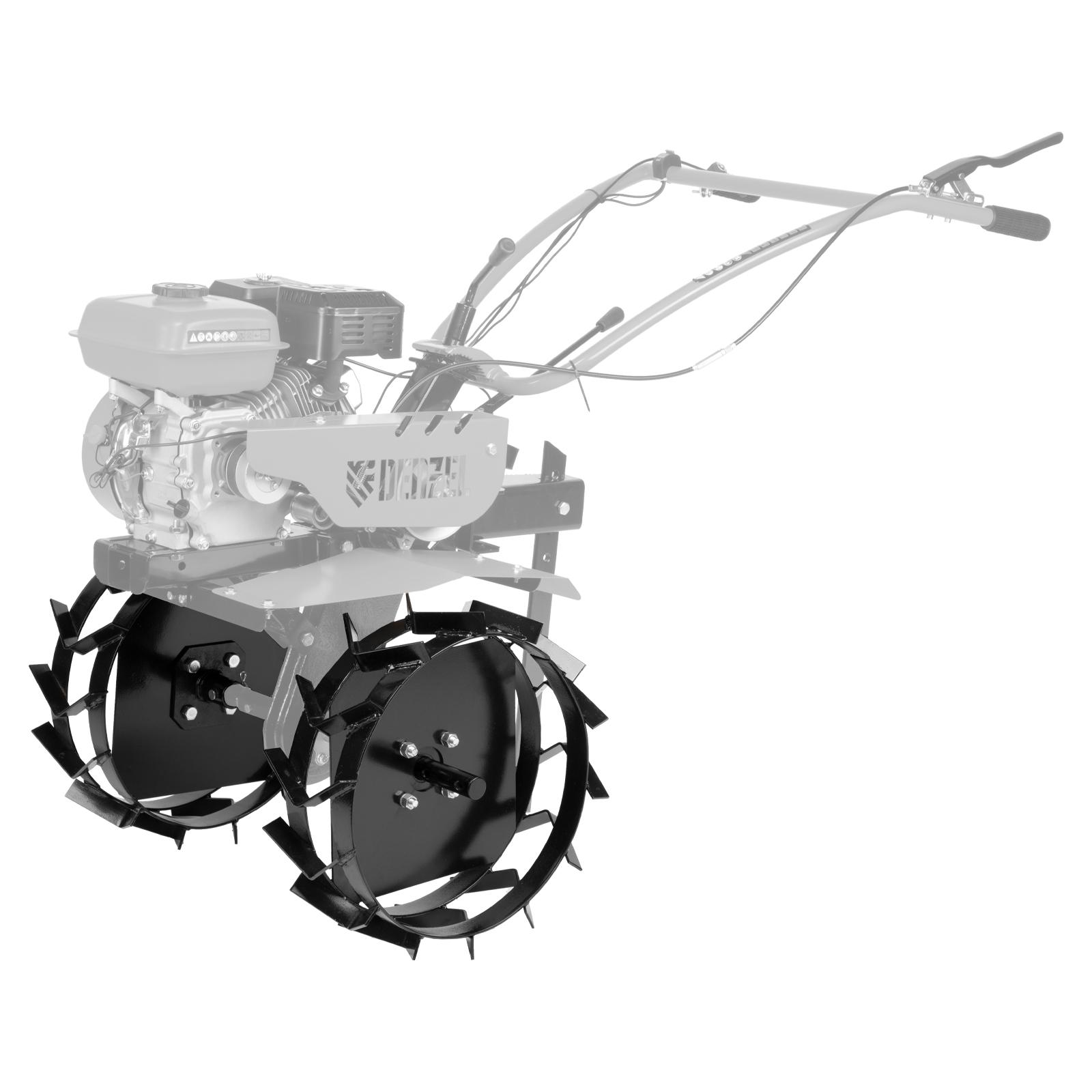 Грунтозацепы 460/160 мм, посадка круг 30 мм, комплект 2 шт// Denzel