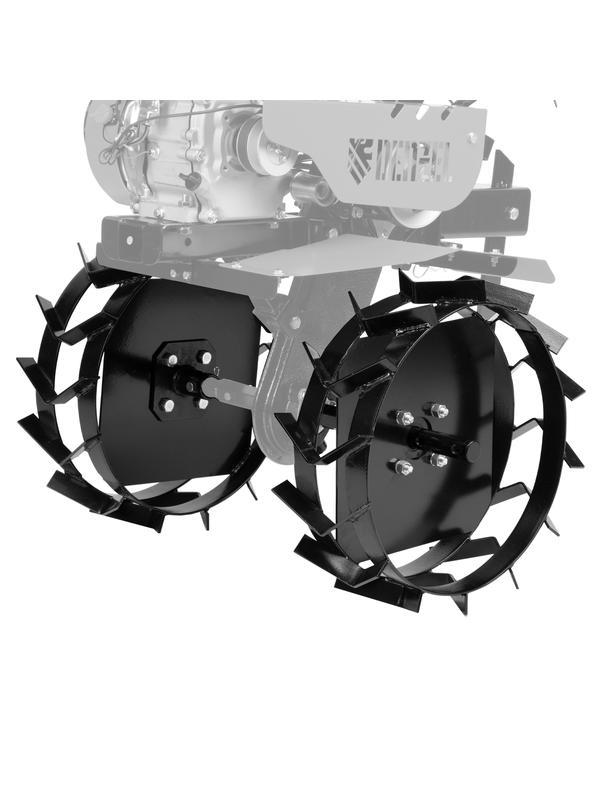 Грунтозацепы 460/160 мм, посадка круг 30 мм, комплект 2 шт// Denzel